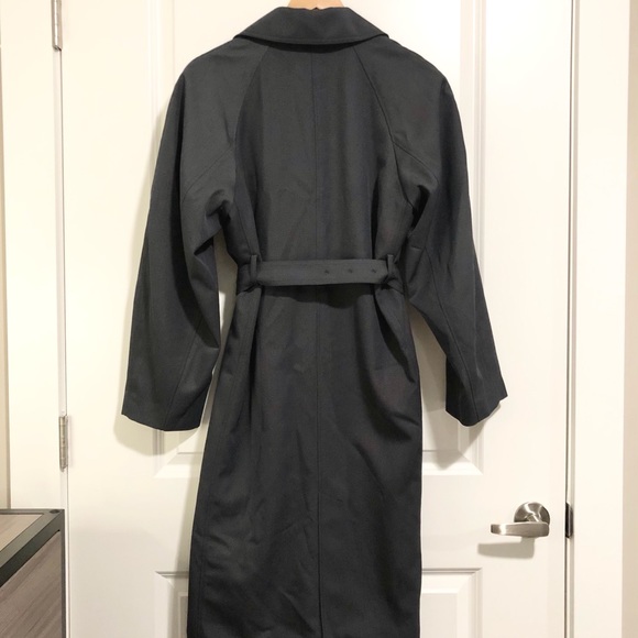 Uniqlo U Women U Trench Coat in dark blue, size S - Picture 3 of 10